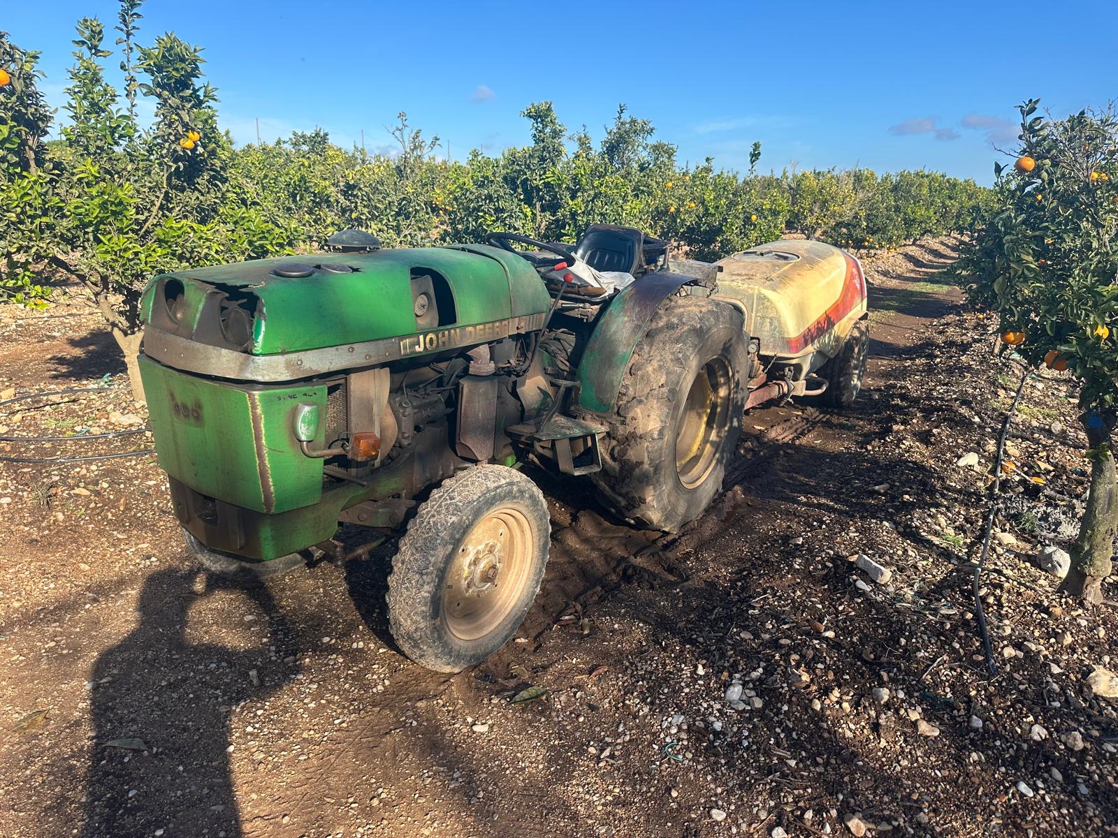 TRACTOR FRUTERO JOHN DEERE 1850-SV